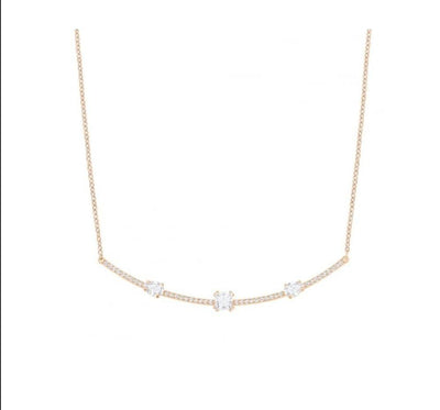 SWAROVSKI gray necklace - White #5290962