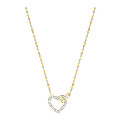 SWAROVSKI Lovely jewelry yellow gold plated necklace #5405576