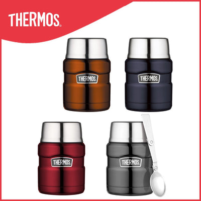  Food thermos with folding spoon and cup 710 ml